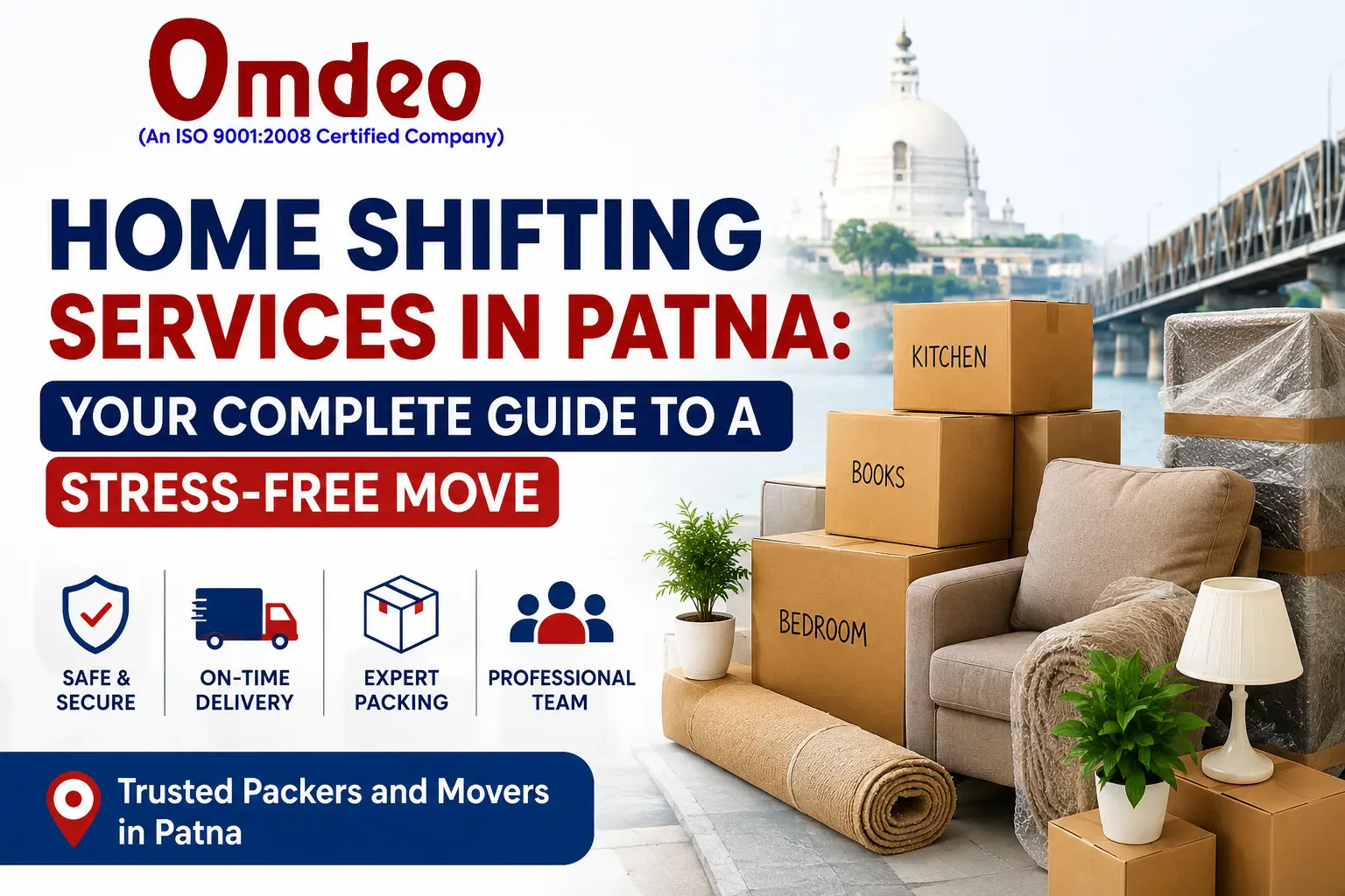 Home Shifting Services in Patna | Omdeo
